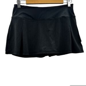 Z by Zella Black Perforated Eyelet Activewear Golf Tennis Skort‎ Size M